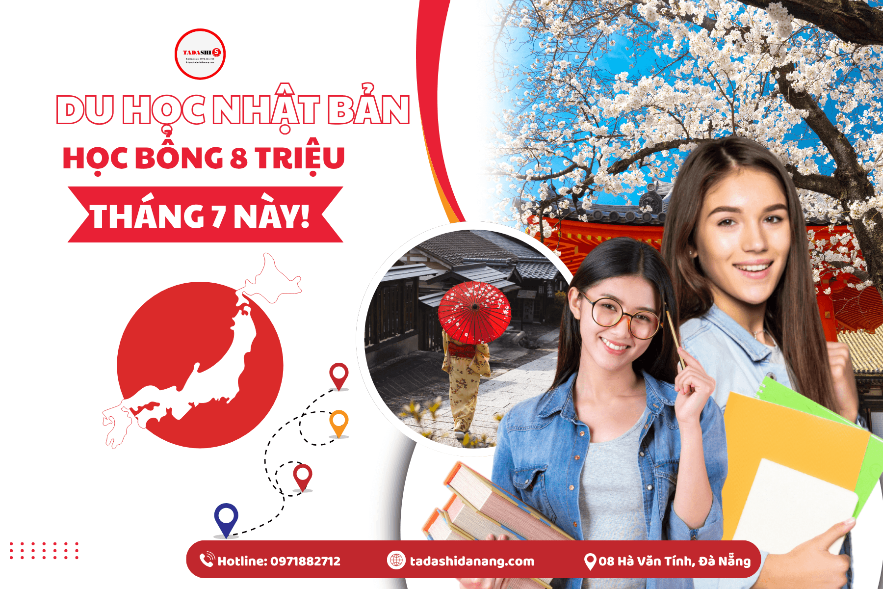 Du học Nhật Bản Tháng 7, Học Bổng Lên Đến 8 Triệu Đồng – Cơ Hội Không Thể Bỏ Lỡ Cùng Tadashi